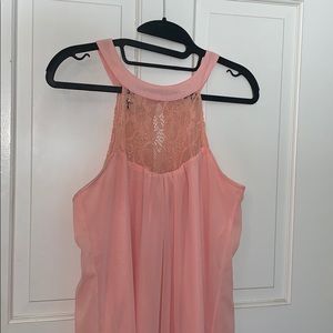 Pink summer dress